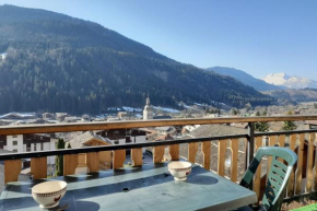 40m with BALCONY and superb VIEW on the ARAVIS